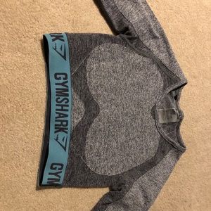 Gymshark flex set. Leggings and long sleeve crop